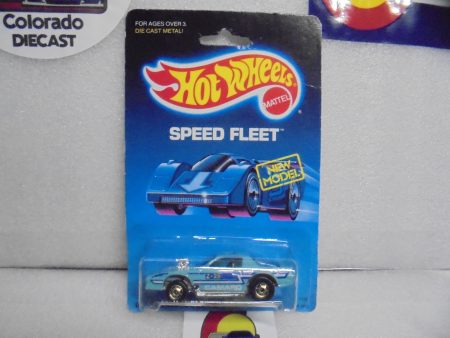 1988 HOT WHEELS SPEED FLEET BLOWN CAMARO Z-28 BLUE TAMPO S Sale