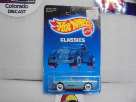 1987 HOT WHEELS CLASSIC TEAL  65 MUSTANG CONVERTIBLE Online Hot Sale