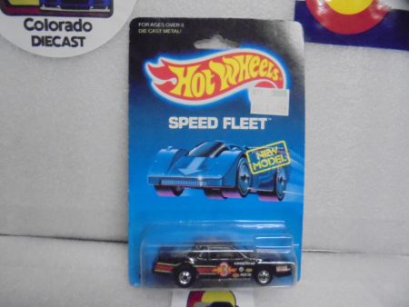 1988 HOT WHEELS SPEED FLEET BLACK CHEVY STOCKER RIGHT FACING Online Sale