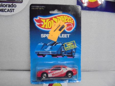 1988 HOT WHEELS SPEED FLEET RED THUNDERBIRD STOCKER Cheap