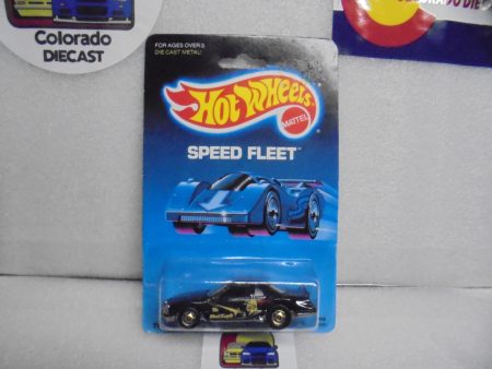 1988 HOT WHEELS SPEED FLEET BLACK THUNDERBURNER Supply