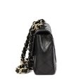 Chanel Black Quilted Lambskin Vintage Medium Classic Single Flap Bag Sale