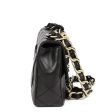 Chanel Black Quilted Lambskin Vintage Medium Classic Single Flap Bag Sale