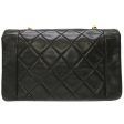 Chanel Diana 22 Small Lambskin Black Matelasse Cocomark Turnlock Shoulder Bag Online Hot Sale