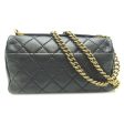 Chanel Wild Stitch Matelasse 2Way Bag Women s Shoulder Leather Black x For Cheap