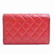 Chanel 2.55 leather - matelasse chain shoulder bag red on Sale