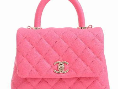 Chanel caviar skin matelasse here mark chain shoulder bag pink For Discount