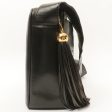 Chanel Around 1995 Made 3 Cc Mark Stitch Fringe Shoulder Bag Black Discount