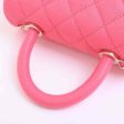 Chanel caviar skin matelasse here mark chain shoulder bag pink For Discount