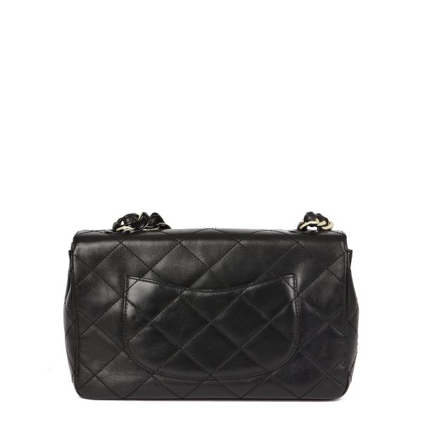 Chanel Black Quilted Lambskin Vintage Medium Classic Single Flap Bag Sale