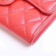 Chanel 2.55 leather - matelasse chain shoulder bag red on Sale