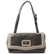 Chanel 2007 Made Bicolor Design 2.55 Shoulder Bag Grey White Fashion