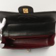 Chanel Around 1992 Made Classic Flap Handbag With Micro Bag Black Online Sale