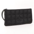 Chanel 2002 Made New Travel Line Nylon Coco Mark Pouch Black Fashion