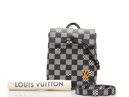 SALE Louis Vuitton Steamer XS Distorted Damier Leather on Sale