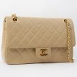 Chanel 1990 Made Straight Flap Matelasse Plate Chain Bag Cheap