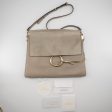 Chloe Faye Shoulder Bag Leather and Suede Medium Supply