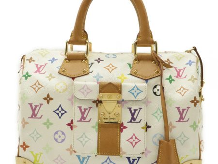 Louis Vuitton Monogram Multicolor Speedy 30 Handbag Bronze White M92643 Online Hot Sale