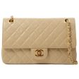 Chanel 1990 Made Straight Flap Matelasse Plate Chain Bag Cheap