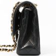 Chanel Around 1992 Made Classic Flap Chain Bag 25Cm Black Hot on Sale