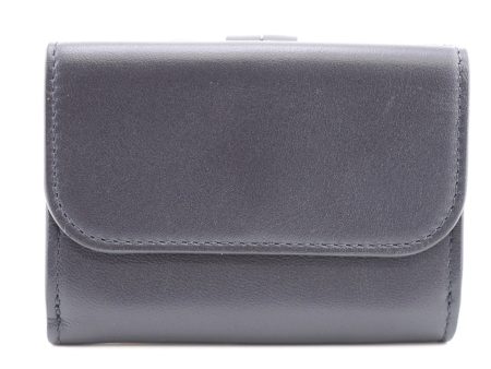 CHLOE  Alphabet Compact Wallet Trifold Black Ladies Online Hot Sale