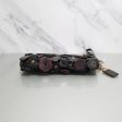 Coach 1941 Clutch Wallet in Black & Burgundy Tea Rose Wristlet Cheap