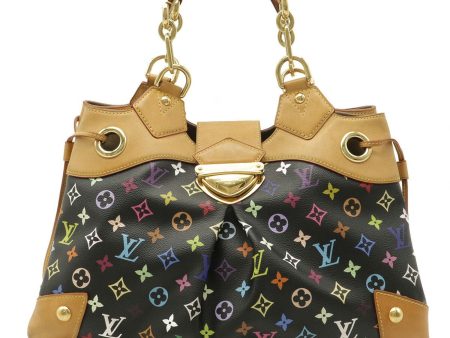 Louis Vuitton Monogram Multicolor Ursula Tote Bag Shoulder Noir Black M40124 For Cheap