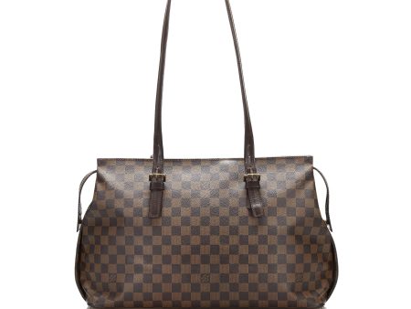 Louis Vuitton Damier Ebene Chelsea Tote Bag Fashion