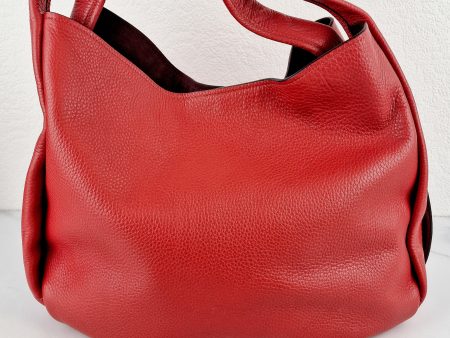 Coach 1941 Bandit Hobo 39 Bag in Washed Red Pebble Leather - 2 in 1 handbag - Coach 86760 Discount