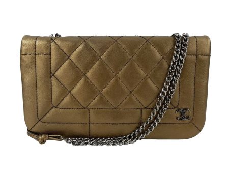 CHANEL - 2008 Rectangular Quilted Leather Full Flap Shoulder Bag   Crossbody Supply