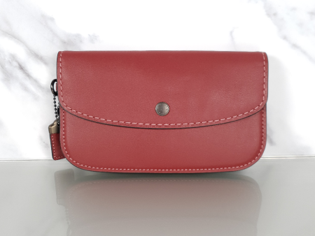 Coach 1941 Burgundy Red Wallet Clutch Fashion