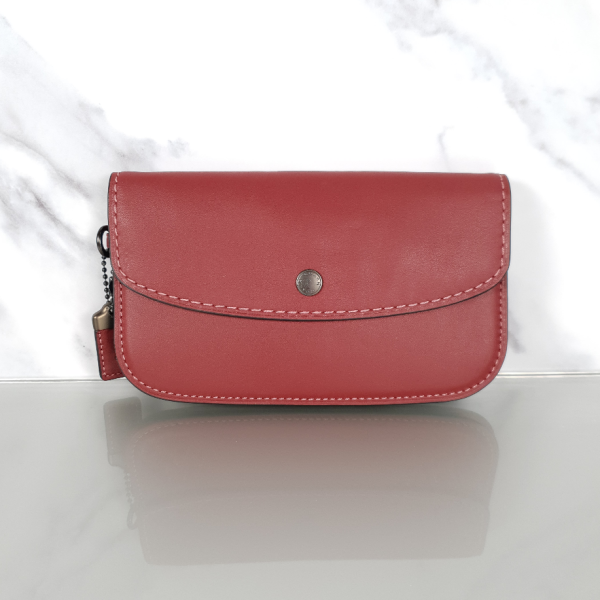 Coach 1941 Burgundy Red Wallet Clutch Fashion