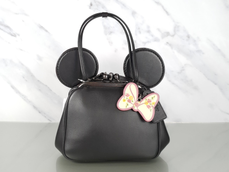 Disney X Coach Minnie Ears Bag With Kisslock & Chain Strap LIMITED EDITION Discount