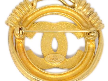 CHANEL 1994 Spring Brooch Pin Gold Small 73718 Online Hot Sale