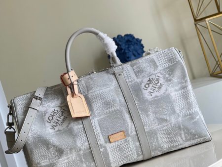 Louis Vuitton Keepall Bandouliere Bag 50 Fashion