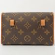 Louis Vuitton 2001 Made Canvas Monogram Pochette Florentine Brown Hot on Sale