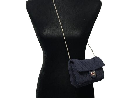 CHANEL - 2008 Paris London Union Jack - Navy Blue Flap Clutch   Shoulder Bag For Cheap