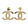 CHANEL - A21 S Dangle Drop Pearl CC Logo - Gold Earrings Online