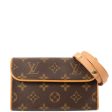 Louis Vuitton 2004 Made Canvas Monogram Pochette Florentine Brown Supply