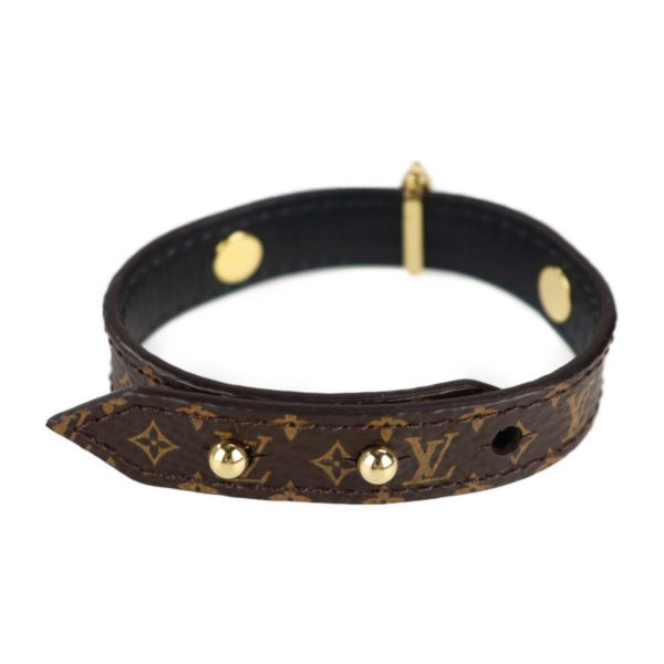 Louis Vuitton Brasserie Blooming Bracelet M6534 Notation Size 17 Monogram Canvas Brown Gold Online Hot Sale