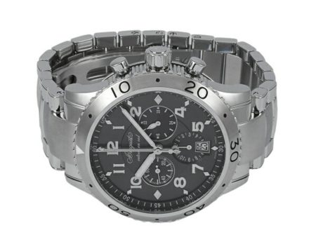 BREGUET Transatlantic Type XXI 3810ST 92 SZ9 Gray Dial Watch Men s Online