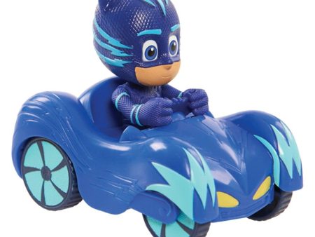 PJ Masks Mini Wheelie Vehicle - Catboy For Cheap