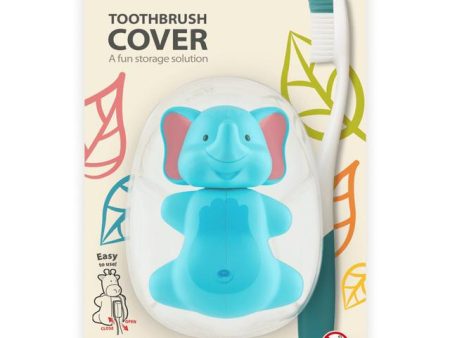 Flipper - Hygienic Toothbrush Holder w  Suction Cup, Elephant, 3Y+ Online Sale