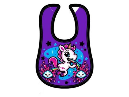 Fresh Baked Kittens Baby Bib (Double Rainbow) Supply