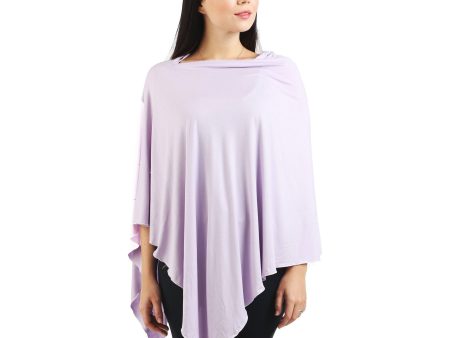 UberMums Lavender Nursing Poncho - Modal Spandex Online now