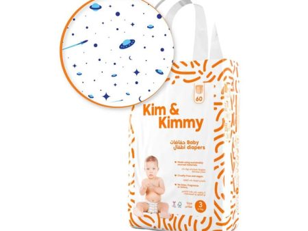 Kim & Kimmy Size 3 (6-11kg) – 60 Diapers For Sale