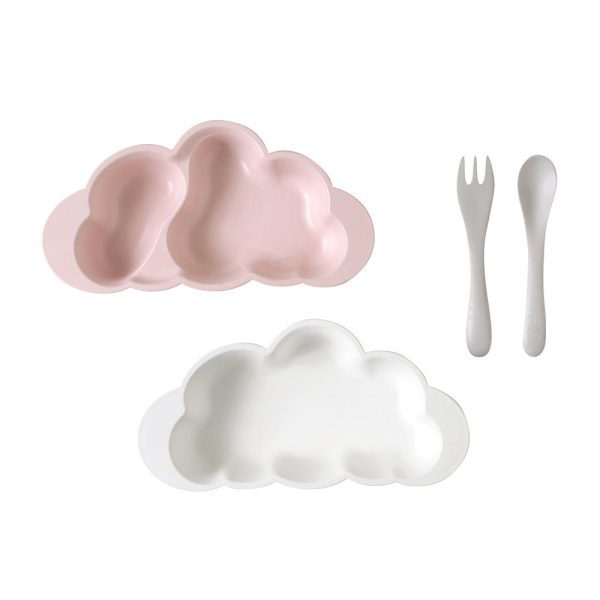 10mois Mamamanma Meal Set - Pink (Made in Japan) Online now