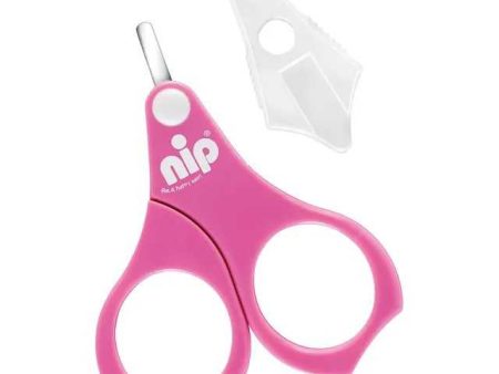 Nip - Nail Scissors 0m+ - Pink Online now