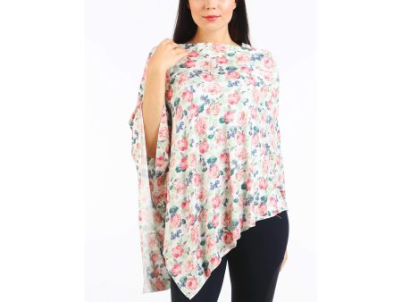 UberMums Tea Rose Nursing Poncho - Modal Spandex Online now