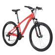 *TEST* Decathlon Rockrider ST100, 21 Speed Mountain Bike, 27.5 , Unisex, Red, Medium Hot on Sale